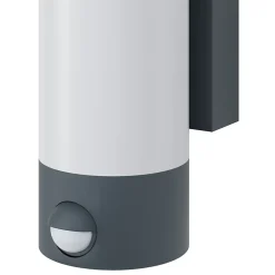 Applique murale à détection Callisto 800lm 14W IP44 GoodHome gris anthracite
