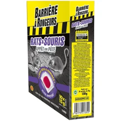 Appât pâte rats et souris Barrages à rongeurs 150g