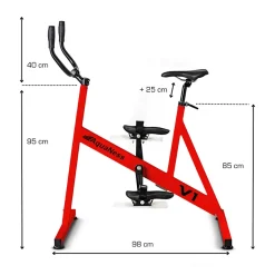 Aquaness - Aquabike V1 - Vélo de piscine