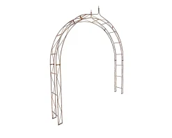 Arche de jardin HANNAH - 220 cm rouiller