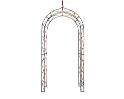 Arche de jardin HANNAH - 120 cm rouiller