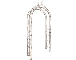 Arche de jardin HANNAH - 120 cm rouiller