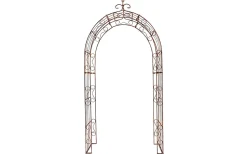 Arche de jardin LEA with pointu arrond - 140 cm rouiller