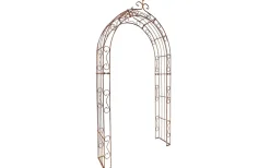 Arche de jardin LEA with pointu arrond - 140 cm rouiller