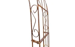 Arche de jardin LEA with pointu arrond - 140 cm rouiller