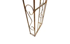 Arche de jardin LEA with pointu arrond - 140 cm rouiller