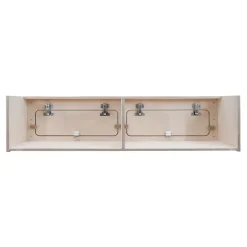 Armoire de Rangement pour Camping-Car en MDF 100 x 25 x 25 cm