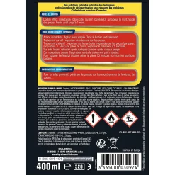 Aérosol black contre puces et larves 400ml