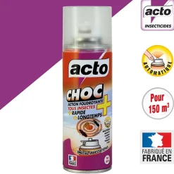 Aérosol choc action foudroyante 100m3