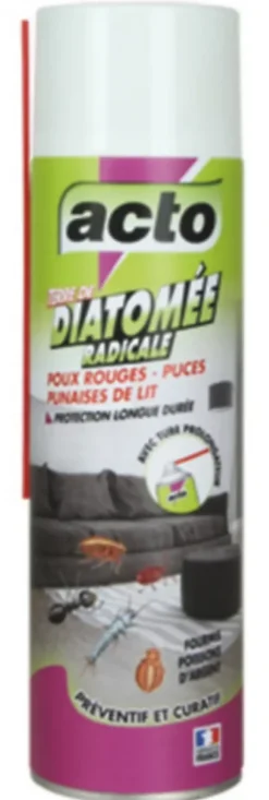 Aérosol terre de Diatomée Acto 500ml