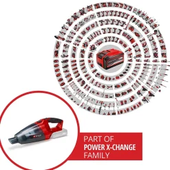 Aspirateur à main sans fil Einhell TE-VC 18 Li-Solo 18V (sans batterie)