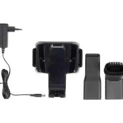 Aspirateur a main eau et poussieres - LIVOO - DOH137R - 70 W - 2 en 1 - Filtre lavable - Réservoir 150 / 550 ml - Gris / Rouge
