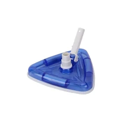 Aspirateur balai triangulaire avec brosse pour piscine liner