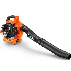 Aspirateur de feuilles mortes thermique - FUXTEC FX-LBS126 - 26cm3 4en1 2 temps souffleur broyeur