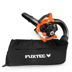 Aspirateur de feuilles mortes thermique - FUXTEC FX-LBS126 - 26cm3 4en1 2 temps souffleur broyeur