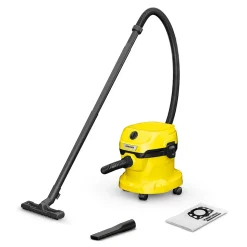 Aspirateur eau et poussière Karcher WD 2 Plus V-12/4/18 - Puissance 1000W- Capacité 12L- Cuve plastique- Flexible 4m