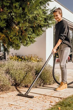 Aspirateur eau et poussière Karcher WD 3 S V-15/4/20 - Puissance 1000W- Capacité 15L- Cuve inox- Flexible 4m