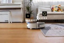 Aspirateur robot laveur Karcher RVF7 Comfort EXTRA - 13000 Pa - station de vidange automatique eau et poussière