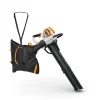 Aspirateur souffleur broyeur sans fil - 910m³/h - ratio 14:1 - avec sac de 55L - Stihl SHA140 (vendu sans batterie ni chargeur)