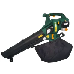 Aspirateur souffleur broyeur thermique 30 cm³ 600 m³/h ratio de broyage 10:1 avec sac 40 L