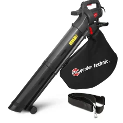 Aspirateur Souffleur Broyeur de Feuilles 3000W - 270 km/h - 10:1 - Sac 35L - Elem Garden