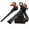 Aspirateur souffleur broyeur filaire 3000 W - 864 m³/h - ratio 16:1 - avec sac de 72 L - Black+Decker BEBLV300-QS