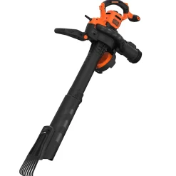 Aspirateur souffleur broyeur filaire 3000 W - 864 m³/h - ratio 16:1 - avec sac de 72 L - Black+Decker BEBLV301-QS