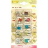 Assortiment de 10 fusibles à lamelle enfichables 19x20 mm