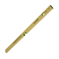 AW Tools - Niveau à bulle ANODISED. Jaune or (60 cm)