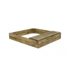 Bac à sable en bois Masgames KASSI avec banc-tiroir Rectangulaire
