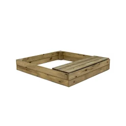 Bac à sable en bois Masgames KASSI avec banc-tiroir L