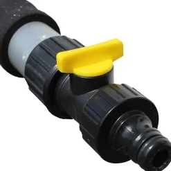 Balai brosse de lavage télescopique avec raccord tuyau - Longueur 2.50 mètres - GT MARKET