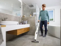 Balai vapeur Karcher SC3 Upright Easyfix blanc