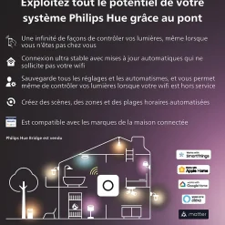 Bande lumineuse extérieur Philips Hue IP67 765lm 2m