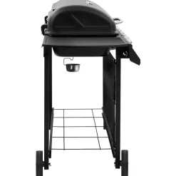Barbecue à 6 brûleurs (102x55x98 cm - Noir)