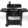 Barbecue à charbon 42.5x33cm avec chariot Somagic 306446