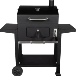 Barbecue à charbon 42.5x33cm avec chariot Somagic 306446