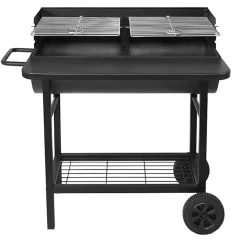 Barbecue à charbon 71x35.5cm avec chariot Robby SMOKER ONE