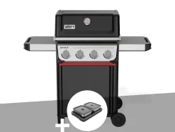 Barbecue à gaz Spirit E-410 + Kit de préparation et de service - Weber