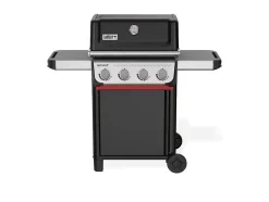 Barbecue à gaz Spirit E-410 + Set d'accessoires clipsables Weber Works + Kit de préparation et de service - Weber