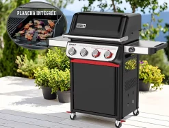 Barbecue à gaz Spirit EP-425 mix plancha émaillée - Weber
