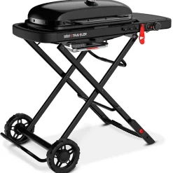 Barbecue à gaz sur pieds 3.8kw noir Weber TRAVELERSTEALTH