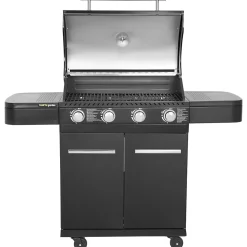 Barbecue au gaz FYRA avec thermomètre - 4 brûleurs - COOK'IN GARDEN