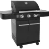 Barbecue au gaz FYRA avec thermomètre - 3 brûleurs - COOK'IN GARDEN