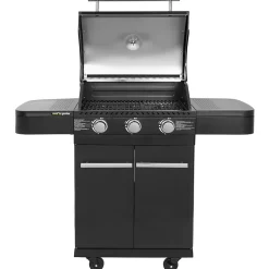 Barbecue au gaz FYRA avec thermomètre - 3 brûleurs - COOK'IN GARDEN