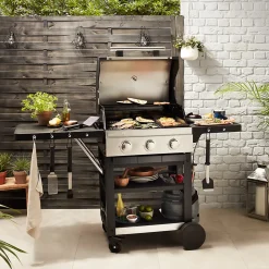 Barbecue gaz 3 brûleurs GoodHome Owsley