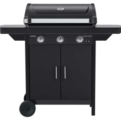 Barbecue gaz horizontal campingaz fonte noir 61 x 55 x 109
