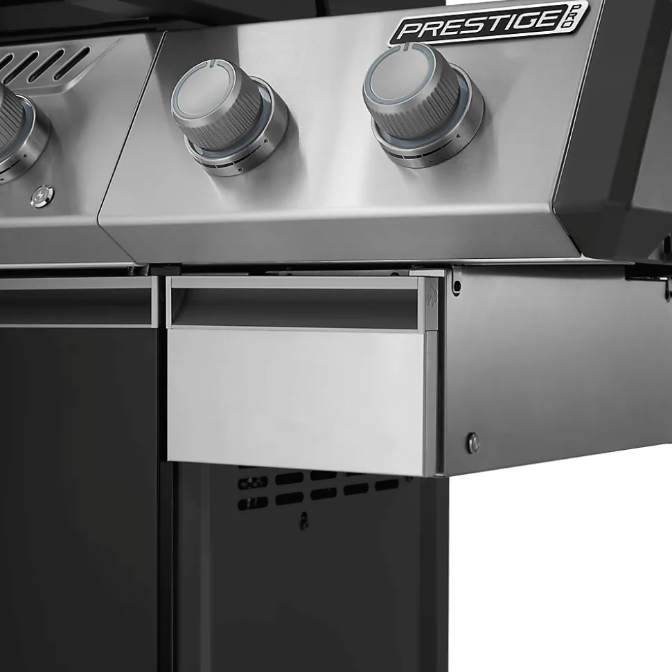 Barbecue gaz Napoleon Prestige Pro 500 71 x 46cm noir et argent