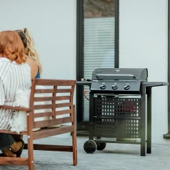 Barbecue gaz San Diego Next 3 3 brûleurs Inox, Grille en inox