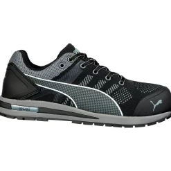 Basket de sécurité Puma Elevate Knit Black Low S1P ESD HRO SRC Gris 41